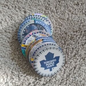 NHL 🏒 Hockey Toronto Maple Leafs Vintage Pogs 1994